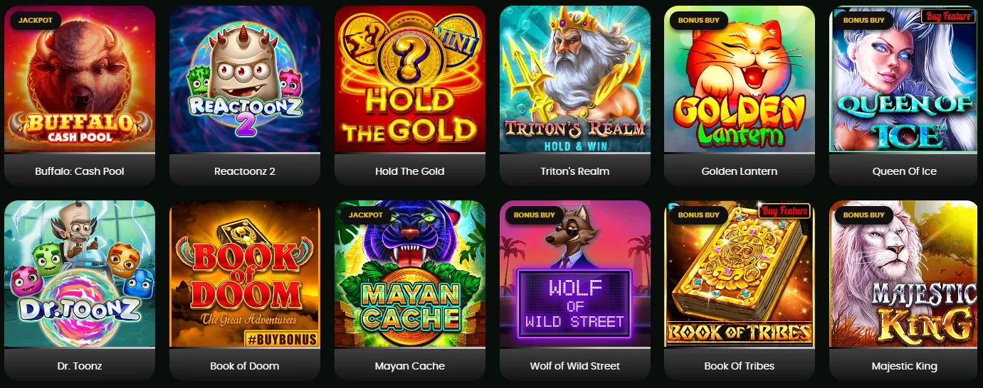 spinaro casino games